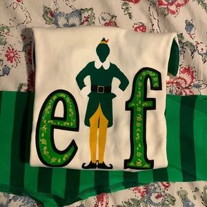 NWT Hanna Andersson Buddy the Elf pajama set. Size 6-7 (120 cm)